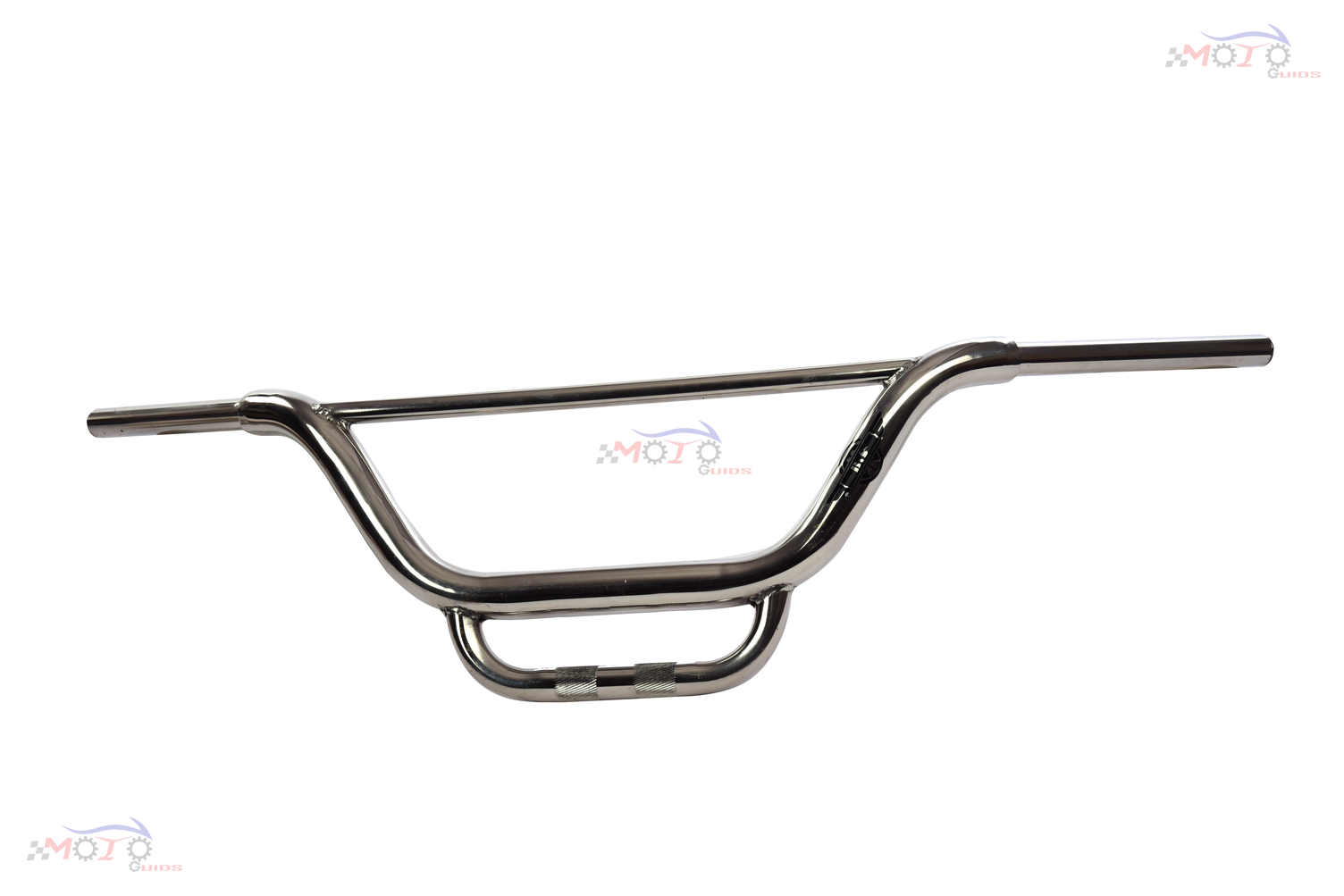 BULLET HARLEY HANDLE BAAR WITH ROD IN STAINLESS STEEL